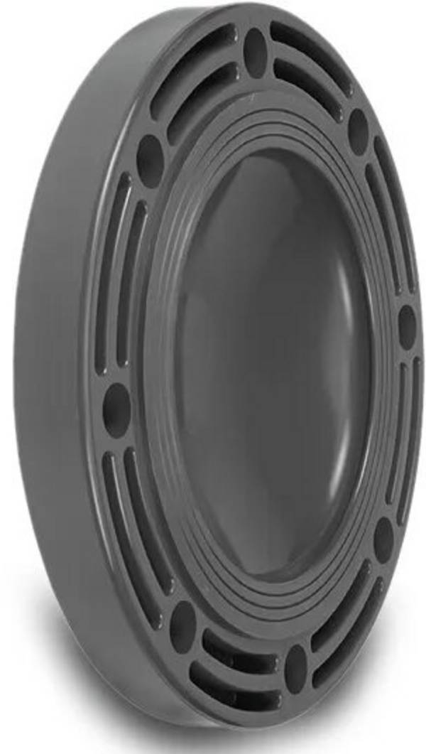 VDL Blindflansch PVC-U 16 mm DN10 Grau PN10 Typ