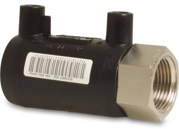 Profec Übergangsadapter PE100/Messing Vernickelt 25 mm x 3/4" Elektroschweißmuffe x Innengewinde