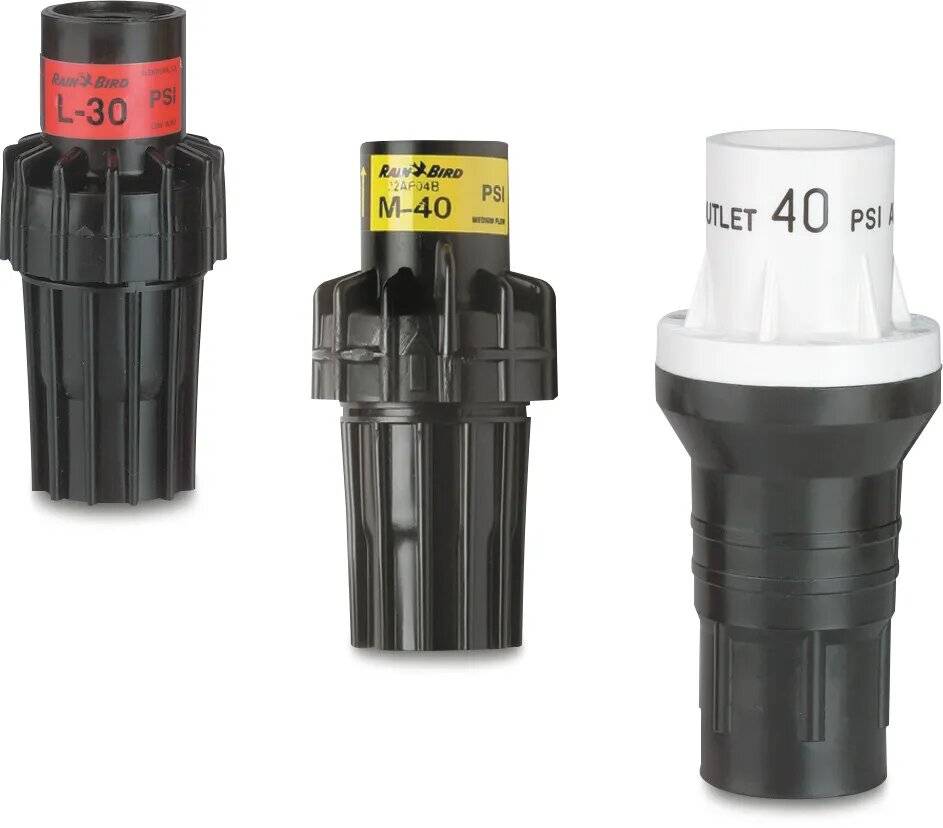 Rain Bird Druckminderer Kunststoff 3/4" Innengewinde Schwarz Typ-0