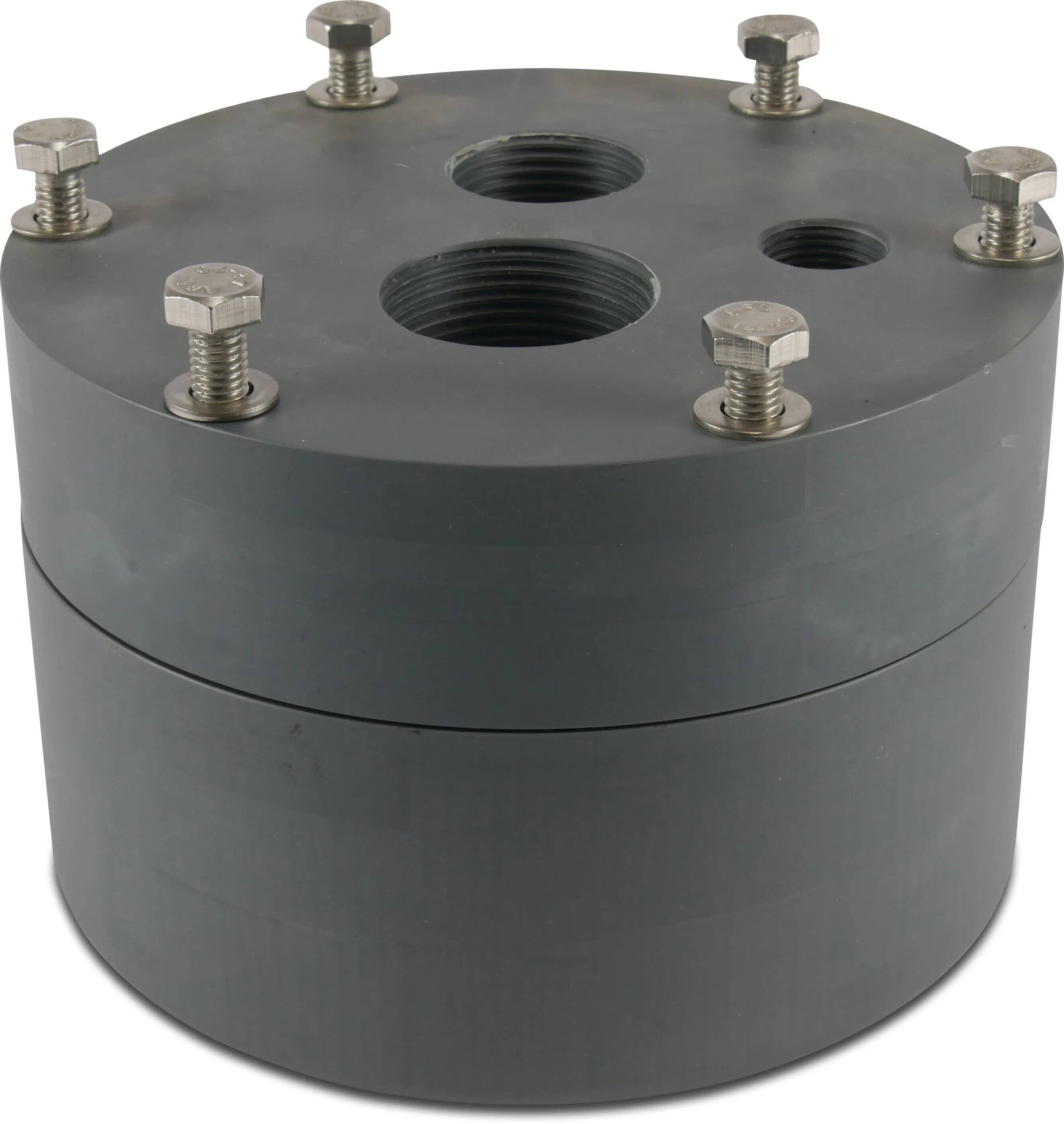 Brunnenkopf mit Entnahme PVC-U 125 mm Klebemuffe Typ-1