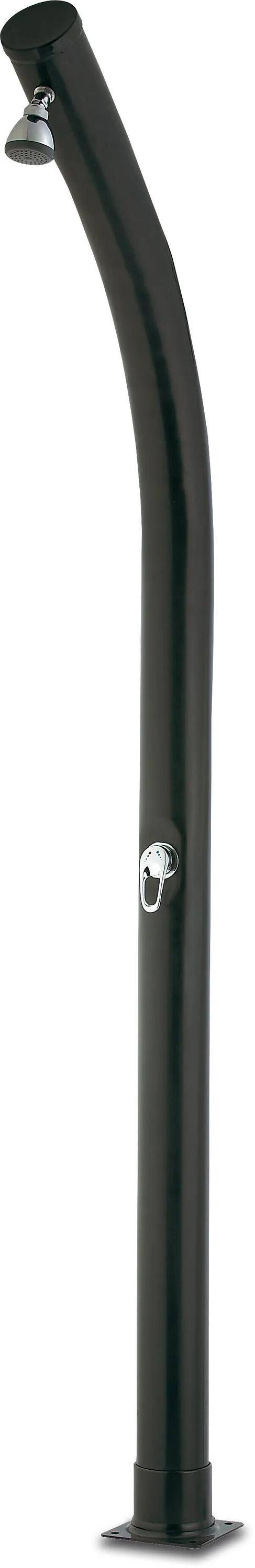 Solar-Dusche 45° Kunststoff 3/4" Innengewinde 3,5bar 214cm Schwarz-1