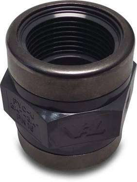 VDL Gewindemuffe PVC-U 1 1/2" Innengewinde 16bar Grau mit Edelstahl Ring Typ