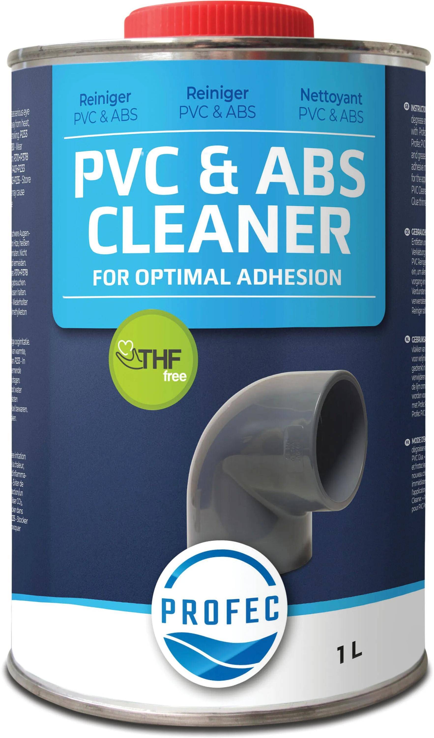 Profec PVC & ABS Reiniger 0,25ltr Typ Label-2