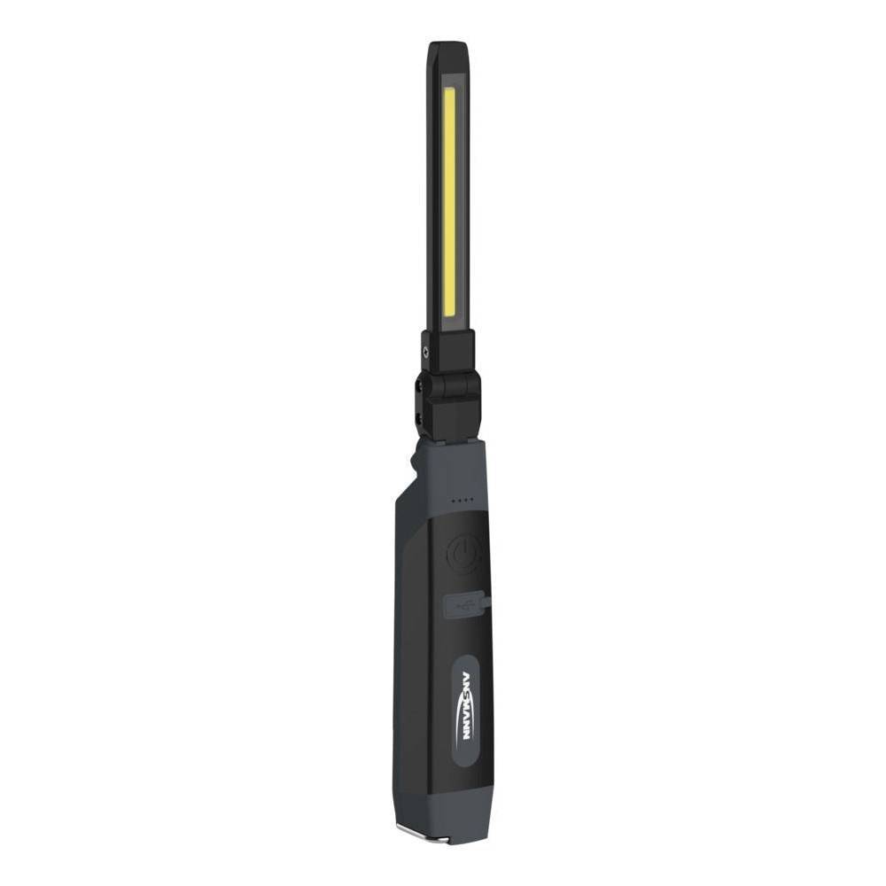 LED-Akku-Arbeitsleuchte IL500R 130 / 500 lm schwarz LxBxH 320 x 43 x 33 mm. Ansmann AG 67766149-0