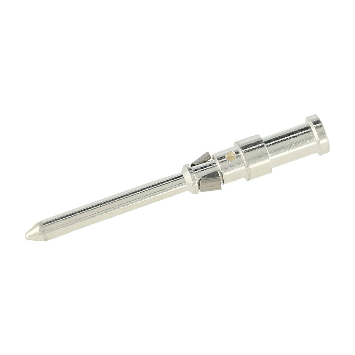 HARTING D-Crimpkontakt Kontaktstift (M) 1mm² AWG18 silber, 1 Stück Werkstoff Kupferlegi - 1 Stück-0