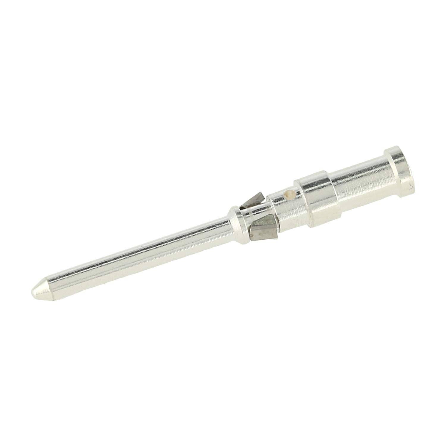 HARTING D-Crimpkontakt Kontaktstift (M) 0,14mm² - 0,37mm² AWG26 - AWG22 silber, 1 Stück Werkstoff-0