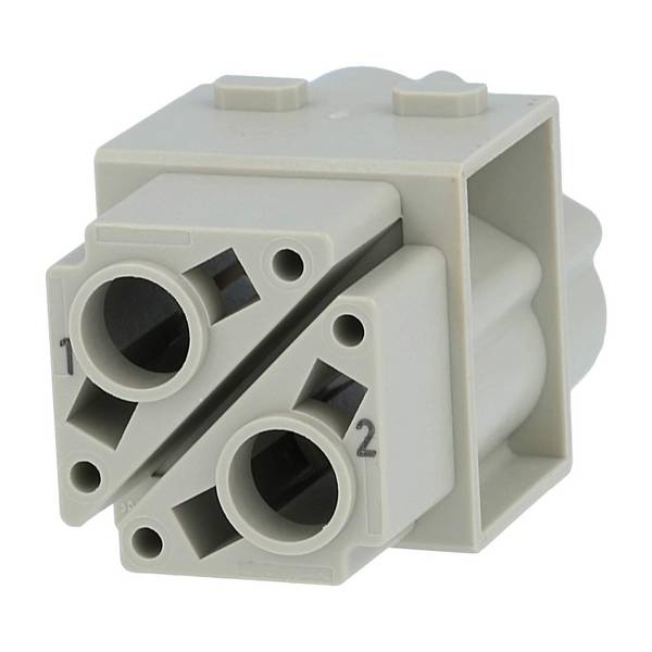 HARTING Han 100 Ampere Modul Buchseneinsatz (F) Crimpanschluss, 2-polig 1000V, 100A - 1 Stück
