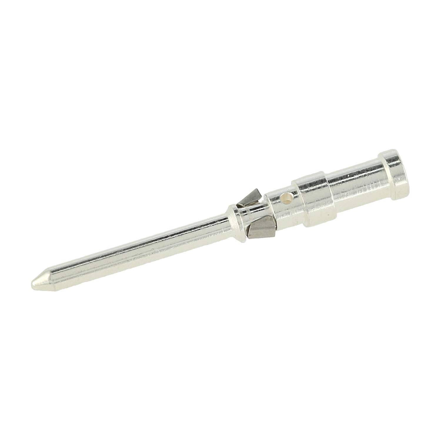 HARTING D-Crimpkontakt Kontaktstift (M) 0,5mm² AWG20 silber, 1 Stück Werkstoff Kupferle - 1 Stück-0