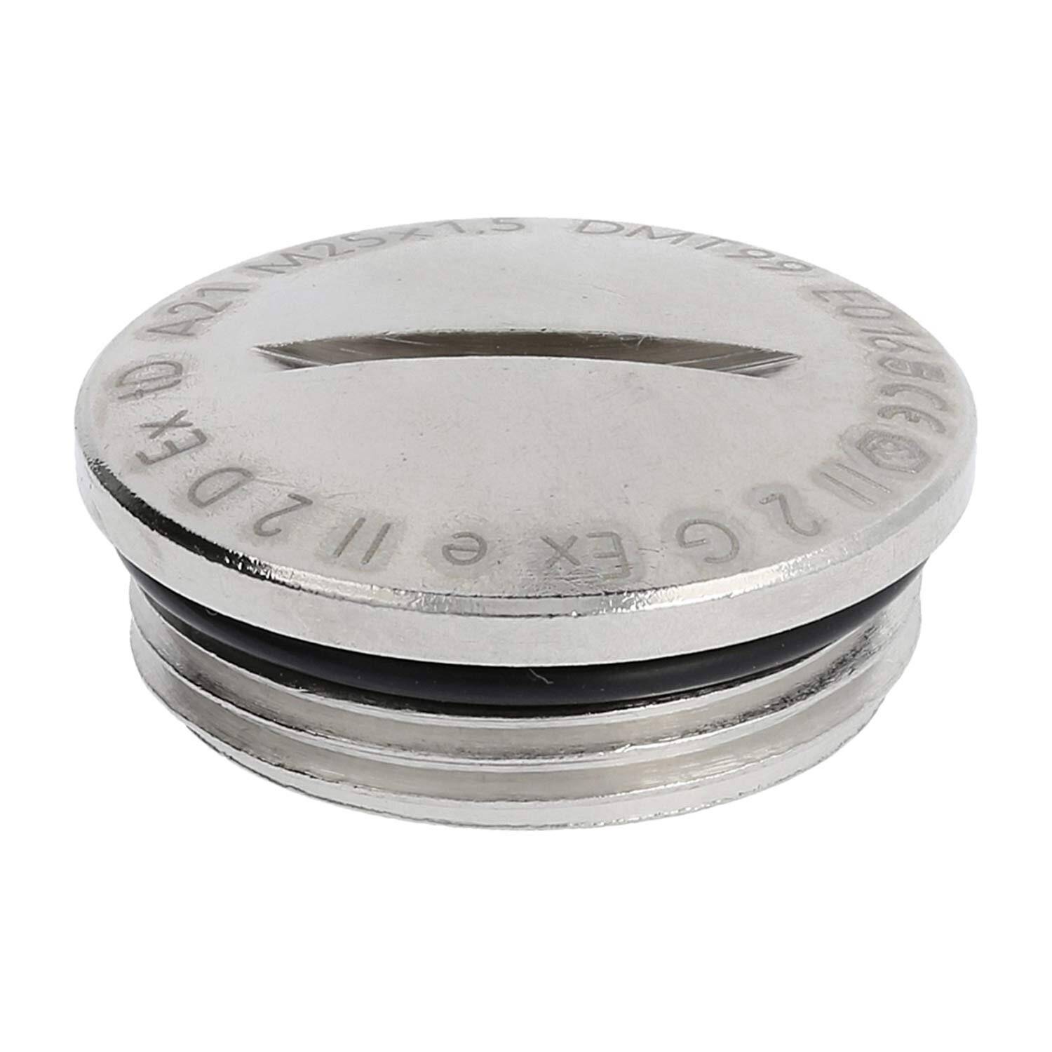 Stecker Express V102-1025-03-EX, ATEX-Blindstopfen M25x1,5 MBR-M25-ATEX rund-1