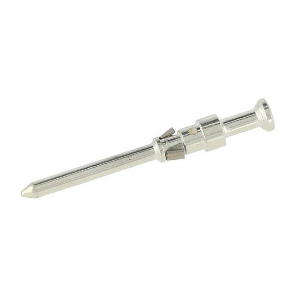 HARTING D-Crimpkontakt Kontaktstift (M) 0,14mm² - 0,37mm² AWG26 - AWG22 silber, 1 Stück Werkstoff