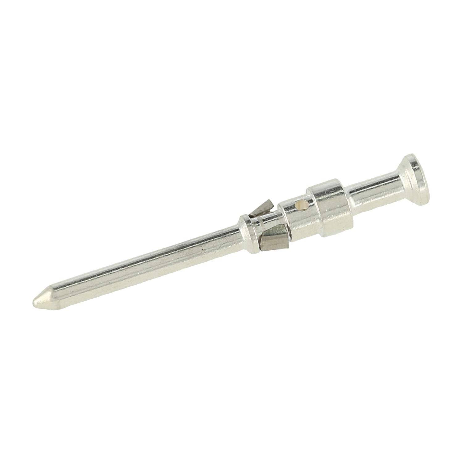 HARTING D-Crimpkontakt Kontaktstift (M) 0,14mm² - 0,37mm² AWG26 - AWG22 silber, 1 Stück Werkstoff-0