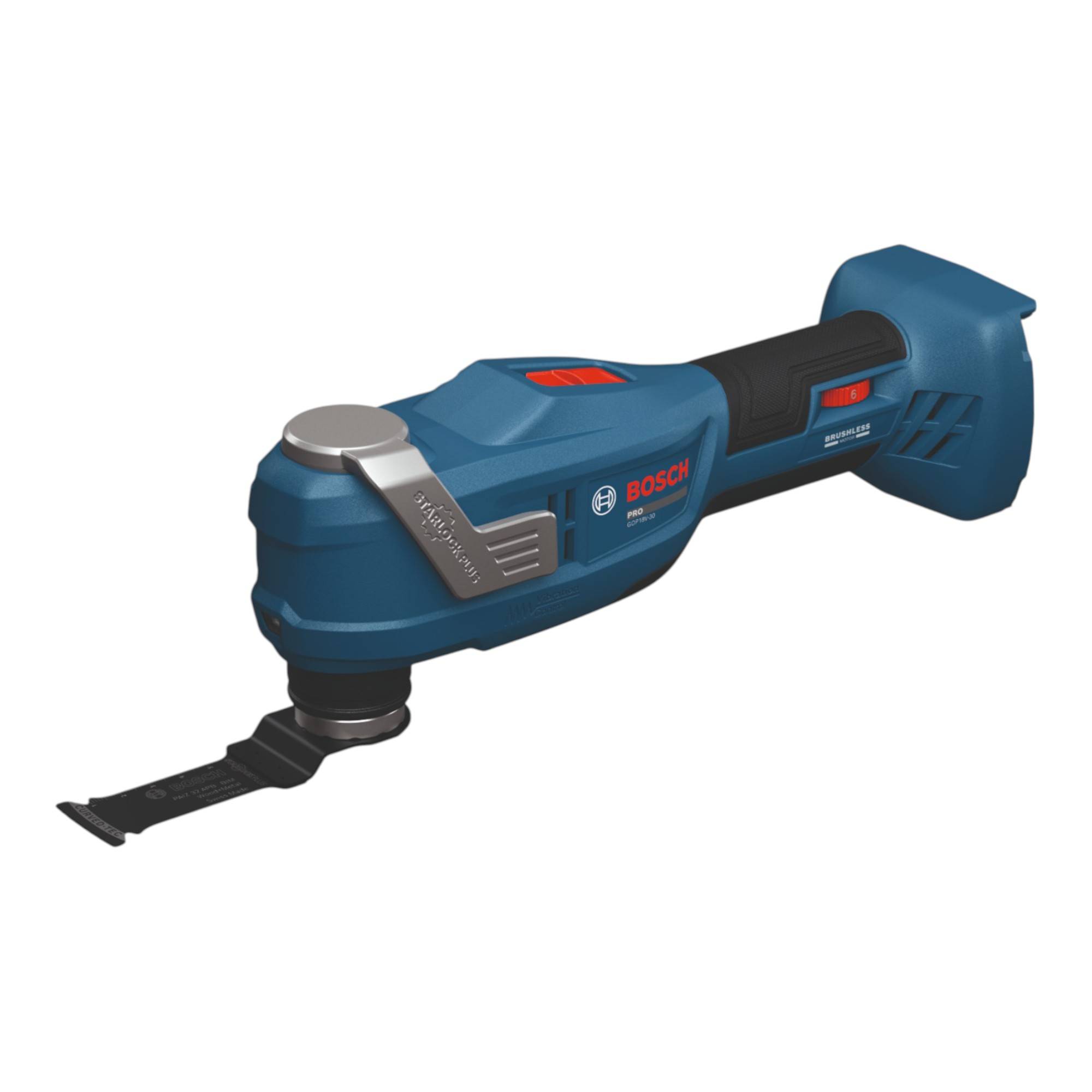 Bosch GOP 18V-30 Akku Multifunktionswerkzeug 18 V Starlock Plus Brushless + 1x Akku 4,0 Ah + Ladegerät + L-Boxx-4