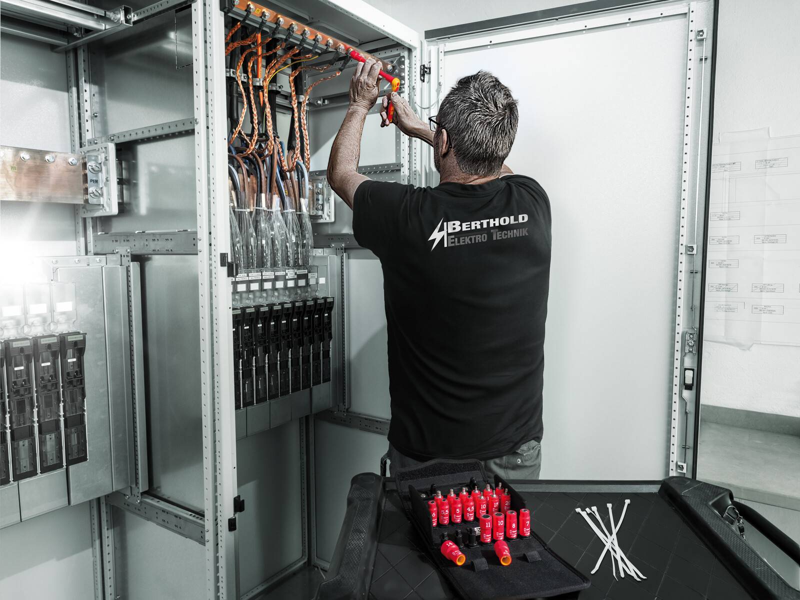 Wera 8100 SA VDE 1 Zyklop Knarrensatz 1/4 (05004967001)-3