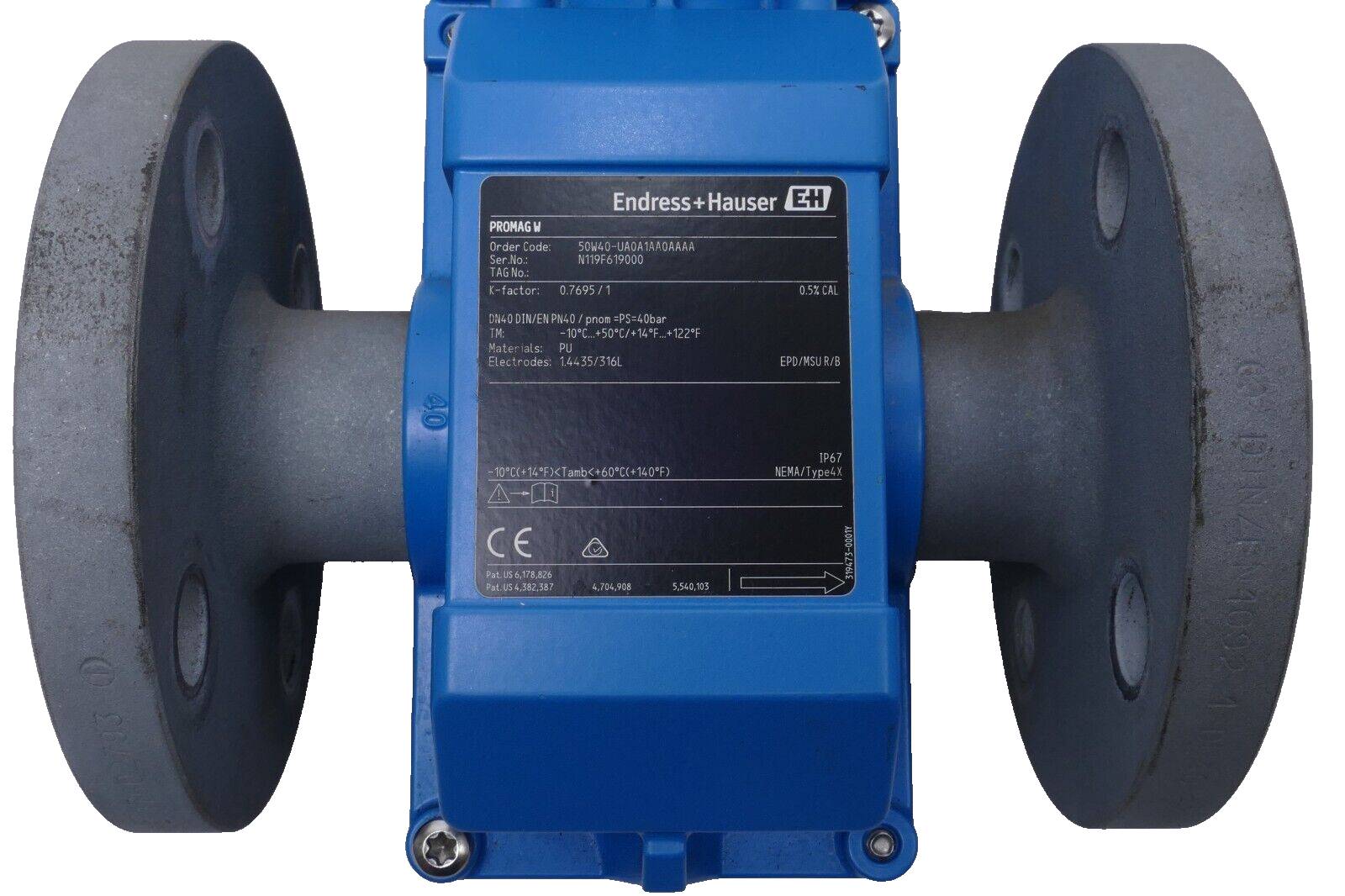 Endress+Hauser Endress+Hauser Promag 50 & Promag W | Durchflussmesser 50W40-UA0A1AA0AAAA Endress+Hauser Promag 50 & Pr-1