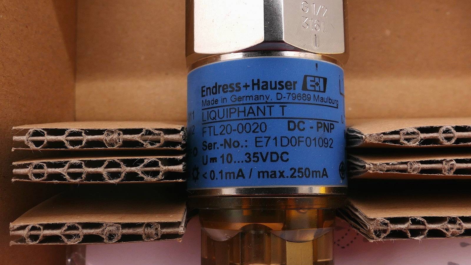 Endress+Hauser Endress+Hauser Liquiphant FTL20 Füllstandgrenzschalter | 58013823 | FTL20-0020 Endress+Hauser Liquiphant-4