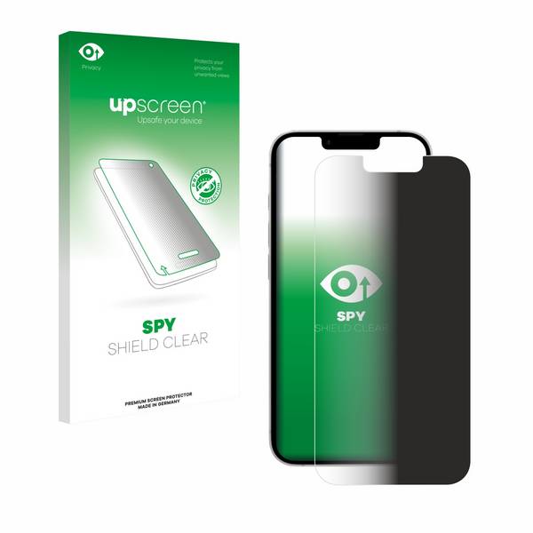 upscreen Blickschutzfolie für Apple iPhone 17e Anti-Spy Privacy Blaulichtschutz Sichtschutzfolie