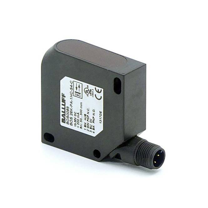 BALLUFF Lichttaster mit Hintergrundausblendung BOS0089 (BOS 26K-PA-1HC-S4-C)-0