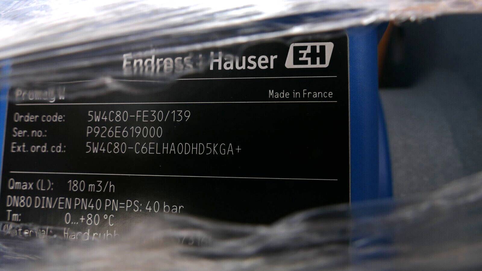 Endress+Hauser Endress+Hauser Promag P 300 Durchflussmesser Promag W 400 | 5W4C80-FE30/139 Endress+Hauser Promag P 300 D-2