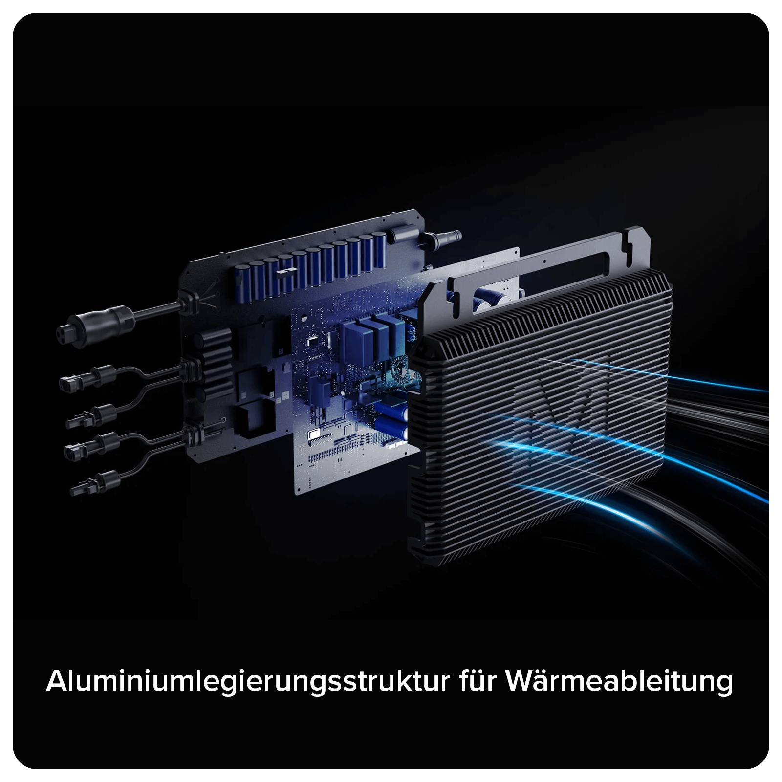 Balkonkraftwerk 1840 / 800 Watt mit Marstek B2500-D 2.24 kWh Solarspeicher, BIFAZIAL FULLBLACK komplett Steckdose-5
