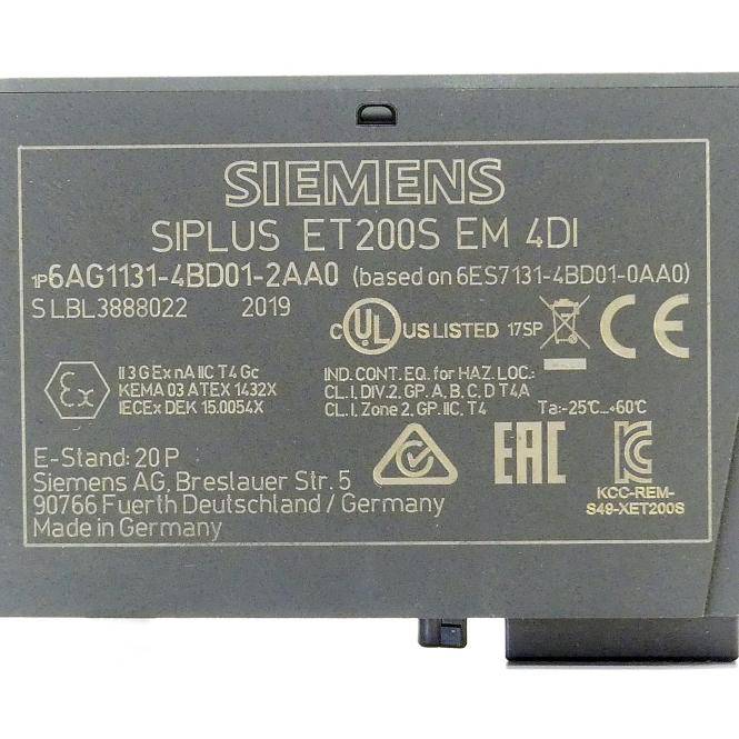 Siemens SIPLUS ET 200S EM 4DI (6AG1131-4BD01-2AA0)-2