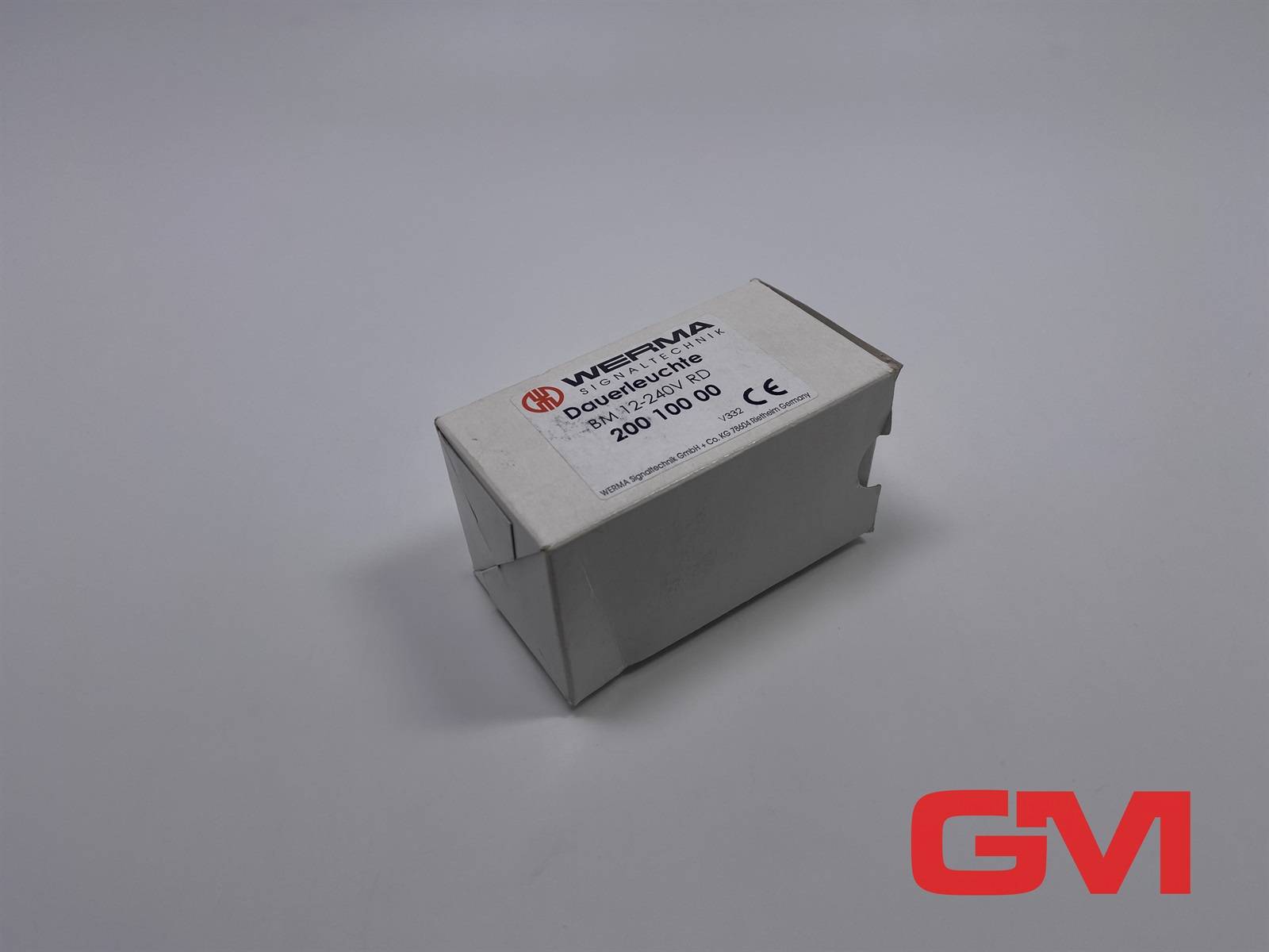 Werma 200.100.00, Permanent Beacon BM 12-230VAC/DC RD-0