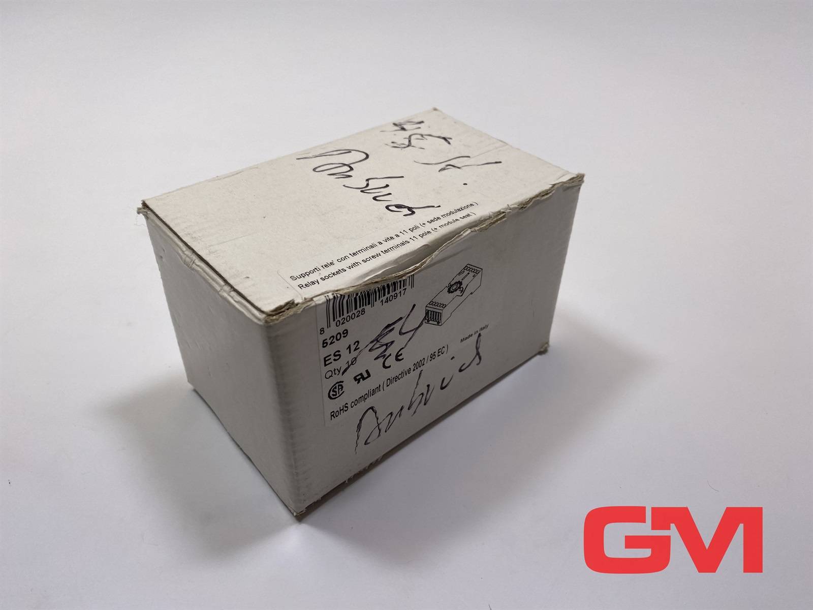 Relpol VE 4x Relpol Sockelfassung ES 12 socket 5209 10A 400VAC Relaisfassung Sockel VE 4x Relpol Sockelfassung ES 12 soc-0