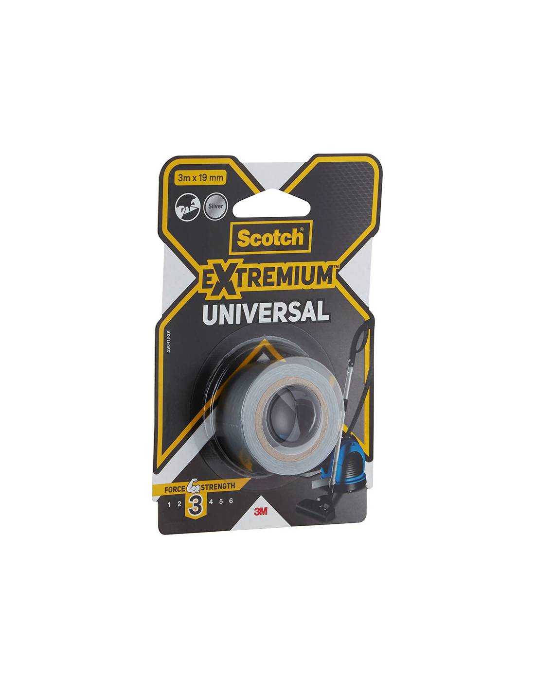 Extremium Universal Gewebeband silber x-0