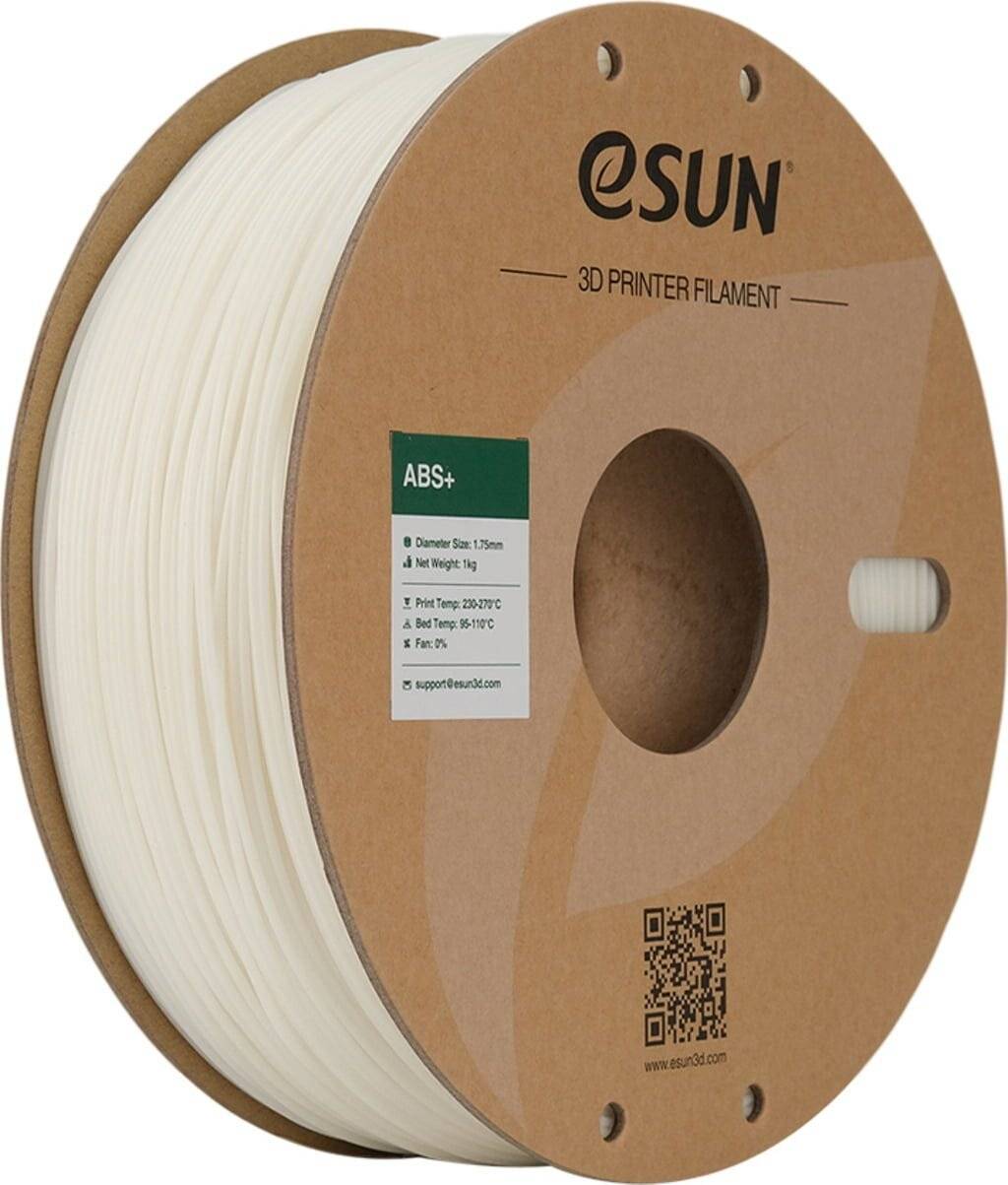 Esun Natural - 1 kg - vakuumverpackter Beutel - ABS+ Filament (3D)-1