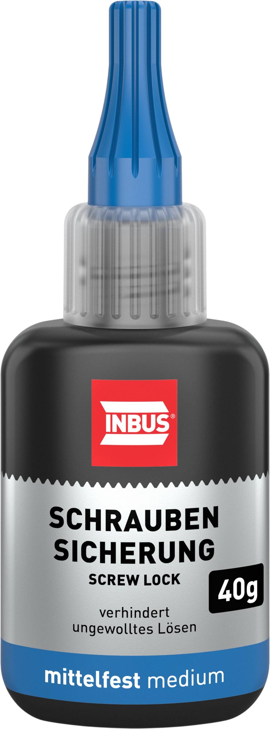 INBUS® Schraubensicherung Festigkeit: mittel 40g - mit OneDrop - Made in Germany-5