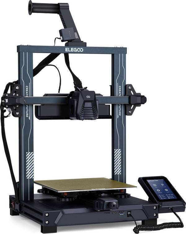 Elegoo Neptune 4 Pro, FDM 3D-Drucker, 500 mm/s, Klipper, 225x225x265 mm