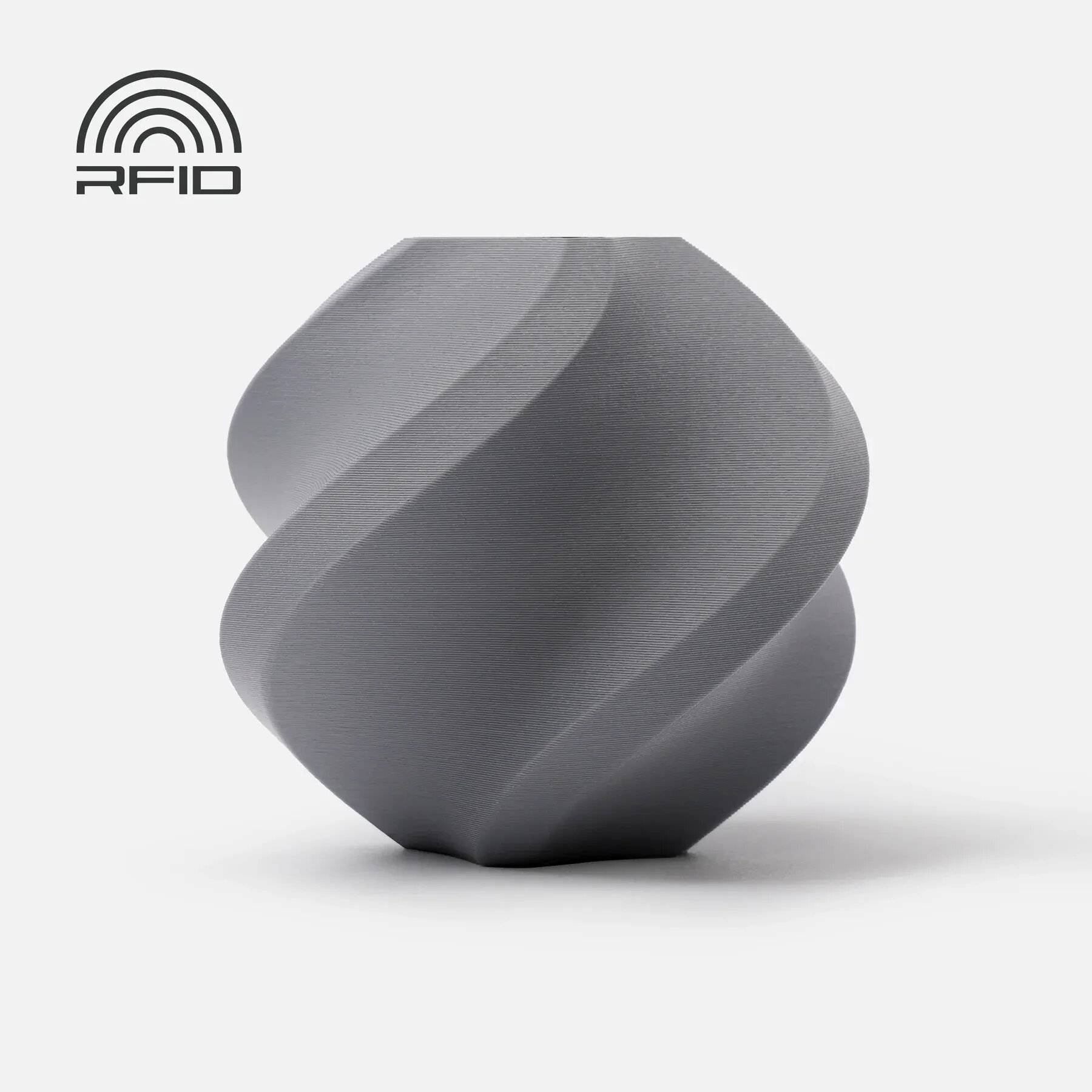 Bambu Lab PLA Matte Ash Gray, Spule (1.000 g)-0