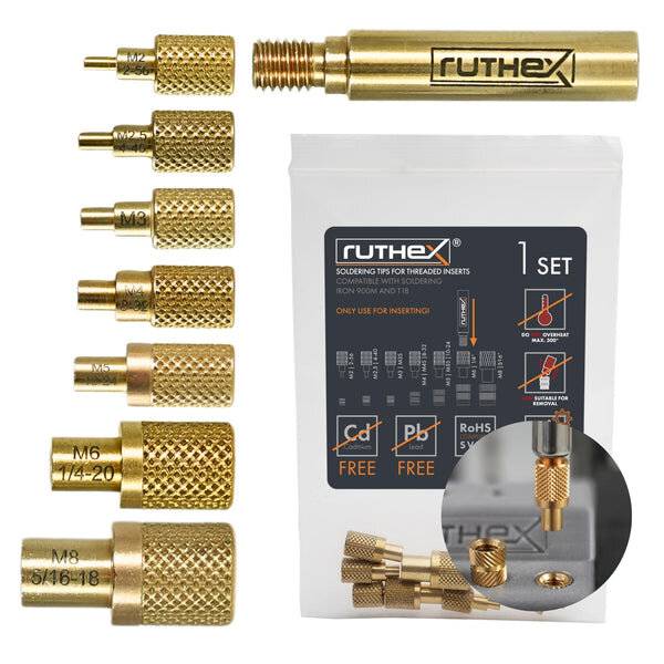 ruthex Lötspitzen / Einschmelzhilfe Set inkl. 900M & T18 Adapter-1