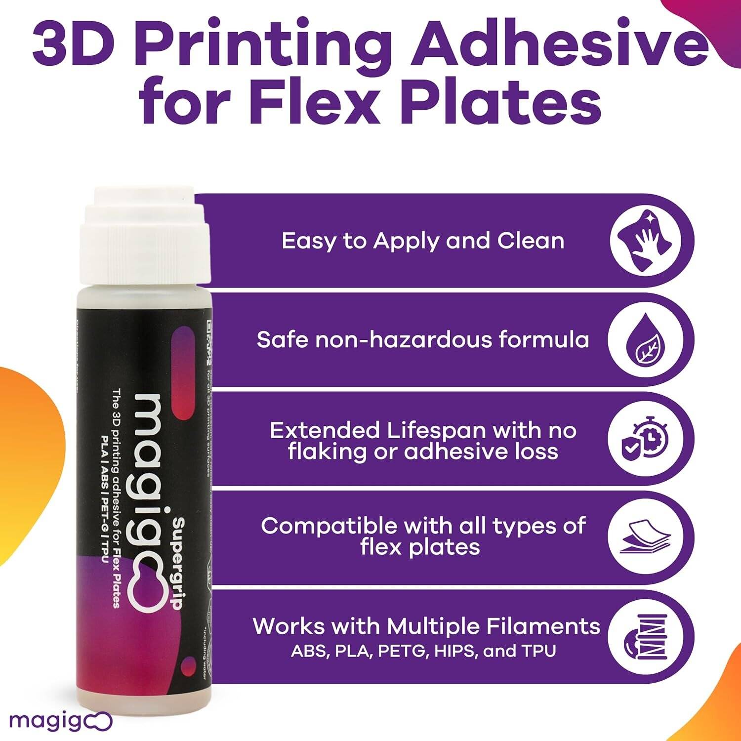 Magigoo 3D Klebestift Supergrip für Flex Plates, 50 ml-4
