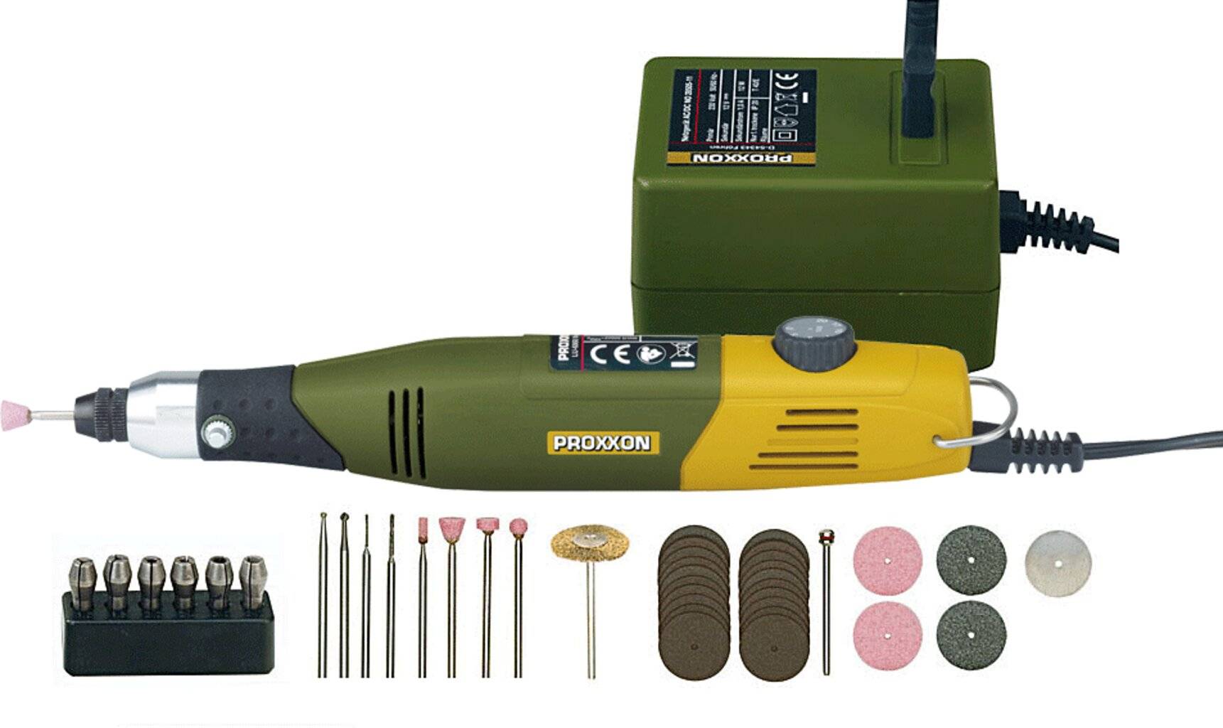Proxxon 28515 Modellbauer- und Gravierset 60/E-5