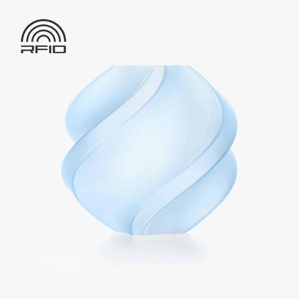 Bambu Lab PLA Translucent Ice Blue, Spule (1.000 g)