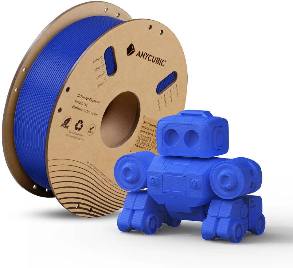 Anycubic PLA High Speed Dazzling Blue, 1,75 mm / 1000 g-0