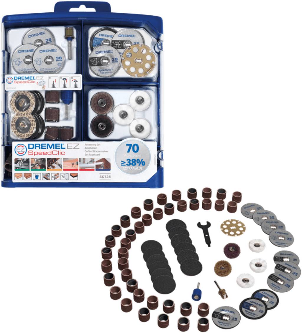 Dremel EZ SpeedClic SC725 - Multifunktionswerkzeugs-Zubehörset-3