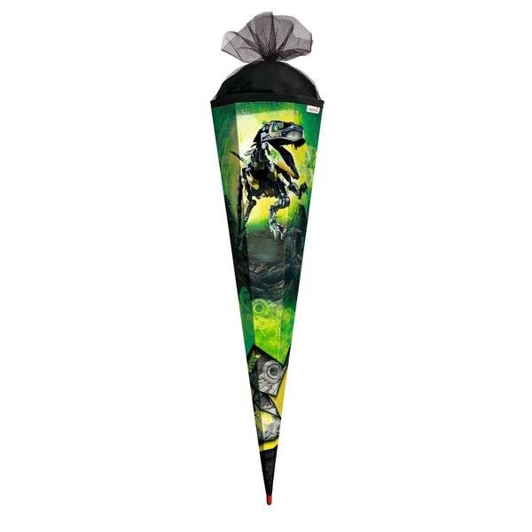 Schultüte Robo-Rex - sechseckig 85 cm-1