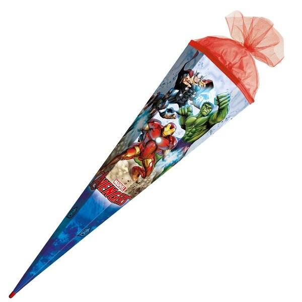 Schultüte Marvel Avengers - sechseckig 85 cm