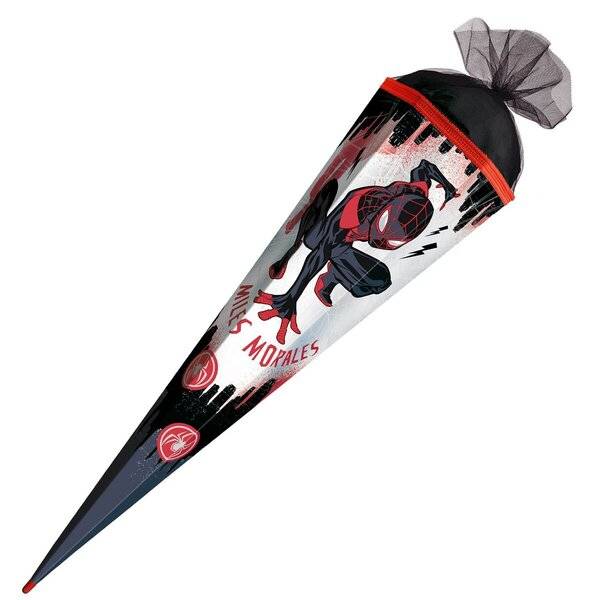 Schultüte Spider-Man (Miles Morales) - sechseckig 85 cm
