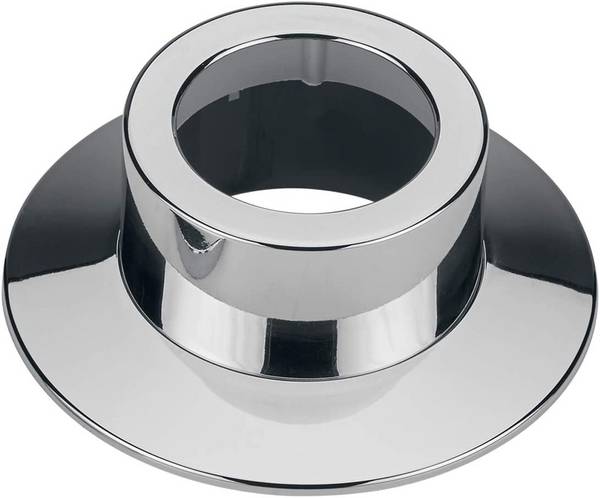 Wasserzähler Abdeckung chrom ohne Blinddeckel passend zu KOAX, Metrona 307/2, Techem Vario-S, ABB, Pollumuk