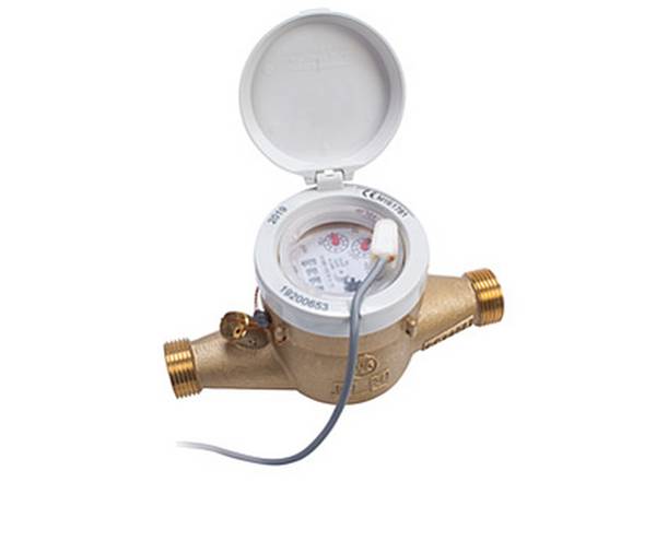 Wasser Gerate Hauswasserzähler MNRS für Kaltwasser Qn 6 1" 260 mm inklusive Eichung