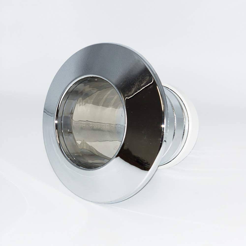 Wasserzähler-Schubrosette chrom Unterputz Ø120 mm, Manschette 75 mm-1