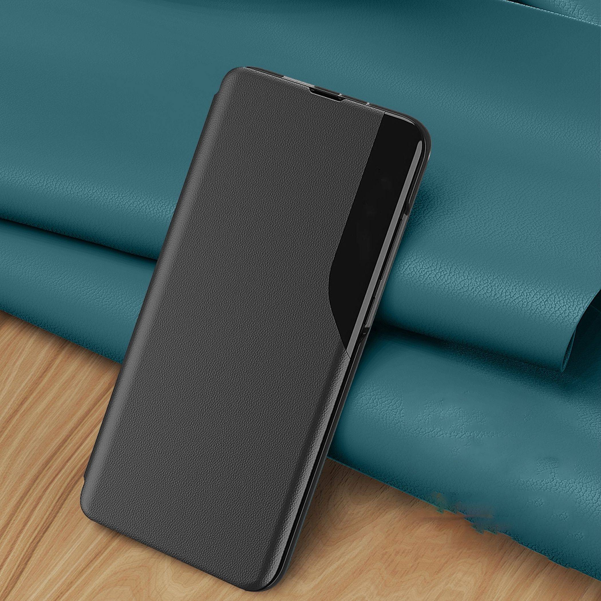 Handy Hülle Flip Case für Samsung Galaxy S26 Plus Magnetisch Smart View Blau-1
