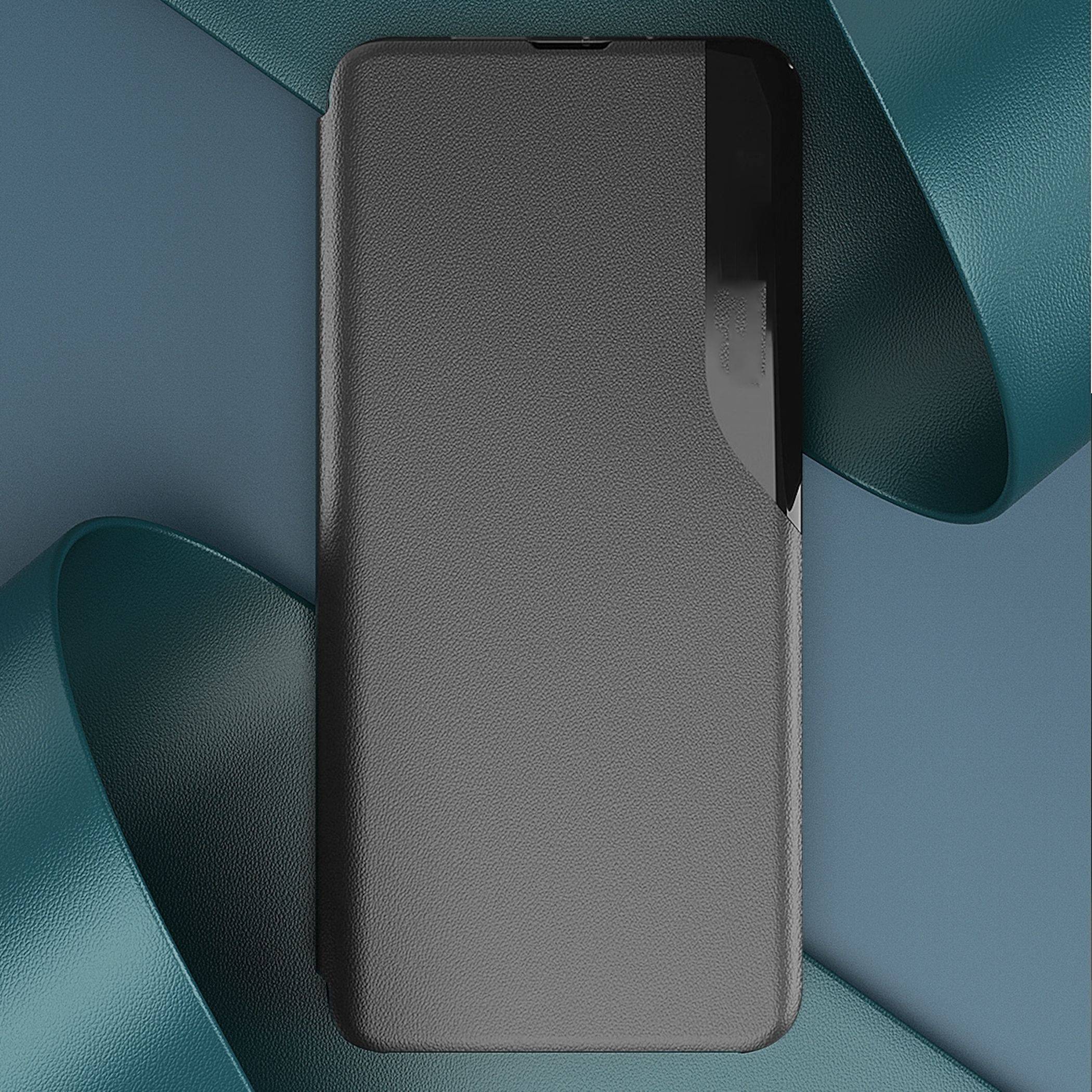 Handy Hülle Flip Case für Samsung Galaxy S26 Plus Magnetisch Smart View Blau-4