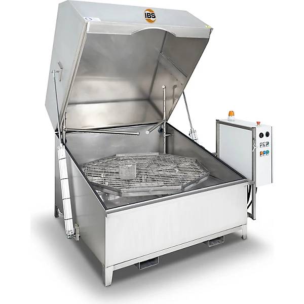 Waschautomat WA 152-2 Tragfähigkeit 350 kg Arbeitsflächen-BxT 1293 x 1293 mm. IBS Scherer GmbH 86422549-4