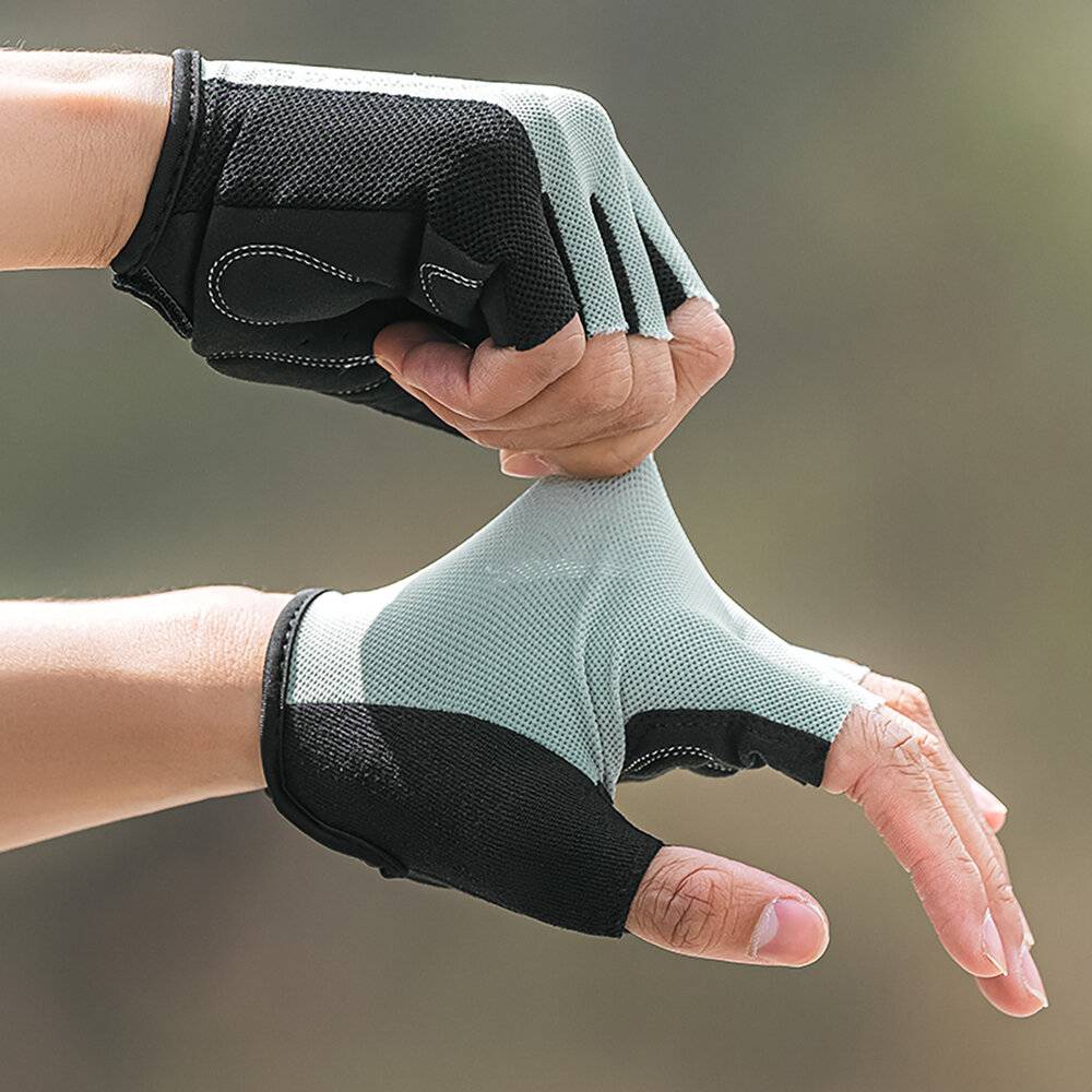 Wozinsky WRR-02L Fahrradhandschuhe Größe L - Grau-2