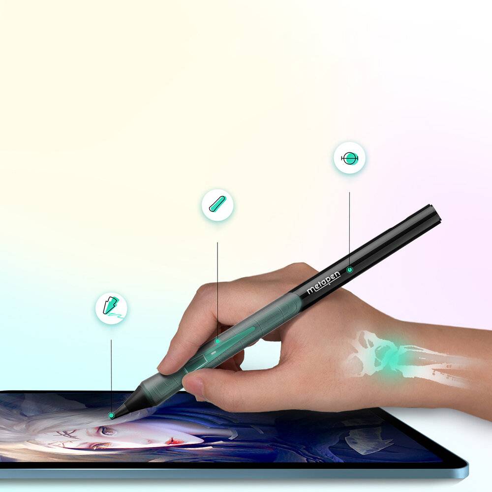 Metapen Pencil D1 Stylus für iPad – Schwarz-2