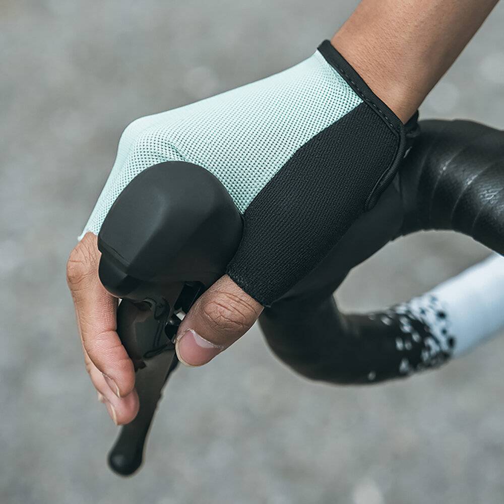 Wozinsky WRR-02M Fahrradhandschuhe, Größe M – grau-4
