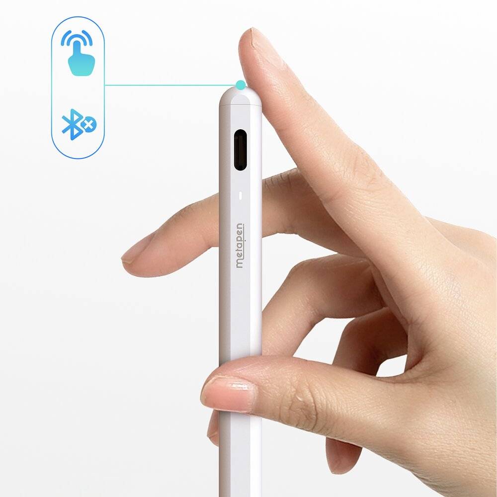 Metapen Pencil A8 für iPad – Weiß-5